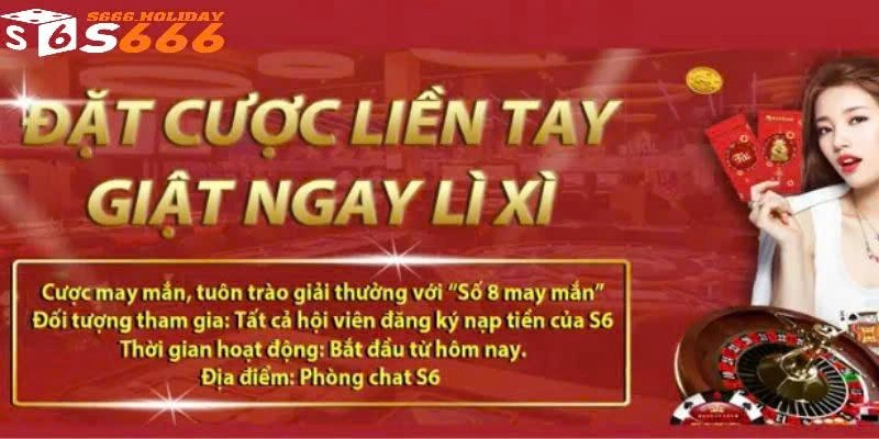 Nhận bao lì xì may mắn