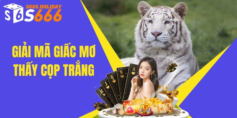 Giấc mơ thấy cọp trắng và điềm báo chi tiết